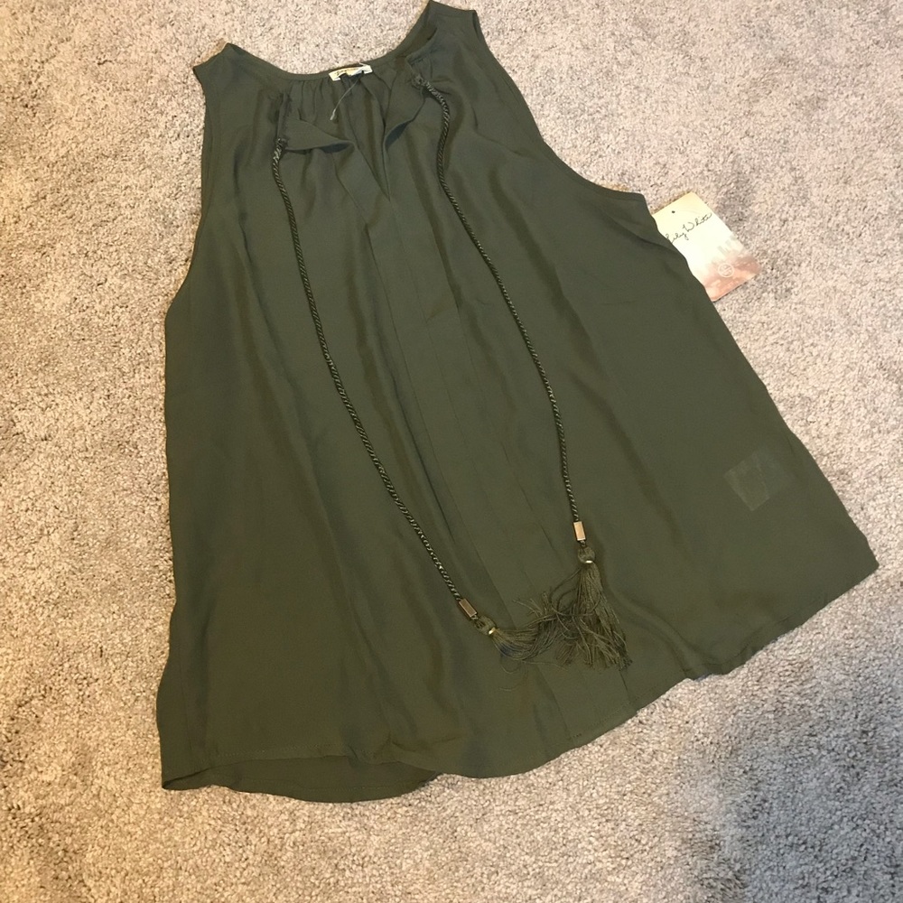 Dressy tank top